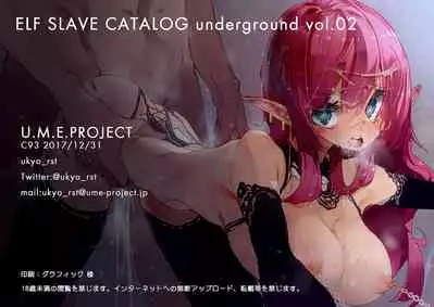 [U.M.E.Project (ukyo_rst)] ELF SLAVE CATALOG UNDERGROUND Vol.02 [Digital]