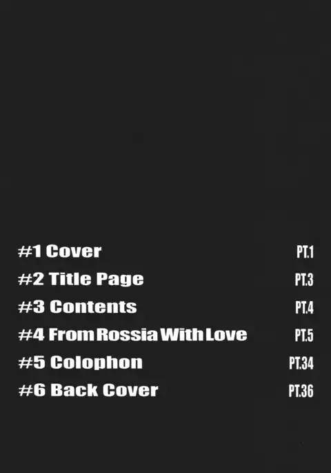 ZONE 39 From Rossia With Love