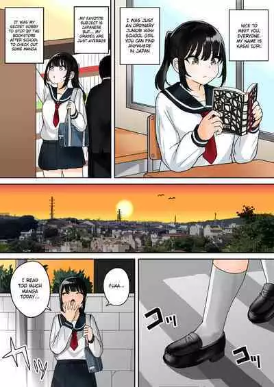 An ordinary middle school girl got reincarnated to another world and raped