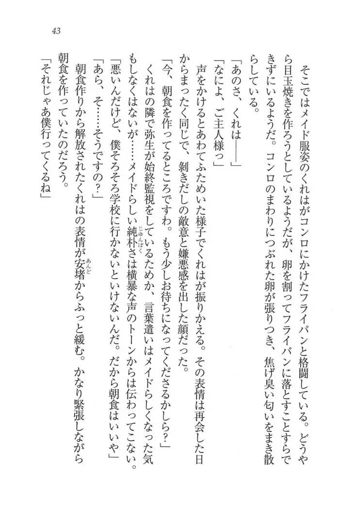 お嬢様はメイド様!？