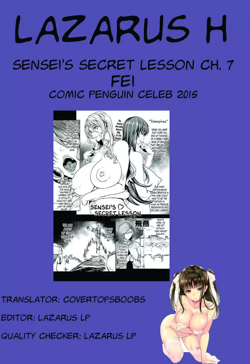Sensei's Secret Lesson Chapter 7