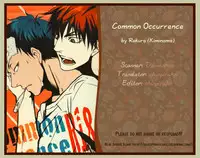 [Kiminama. (Rokuro)] Common occurrence (Kuroko no Basuke) [English]