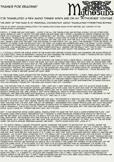 Kurinari Miboujin | Futanari Clitoris Widow