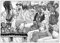 [Mosquito Man] Cho ~Namaiki na Kuro Gal JK to Pakoritai Kimo Oyaji-tachi