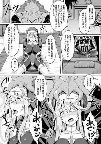 [Anthology] 2D Comic Magazine Noukan akuochi sennou kairaku ni okasareta seigi no heroine Vol.2 [Digital]