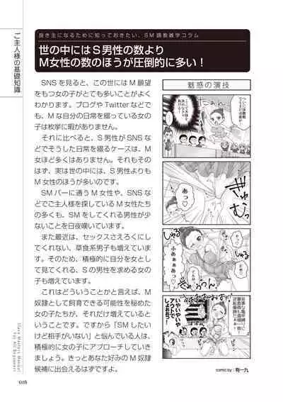 Zero kara Hajimeru SM Manual Kawaii Dorei Shiikujutsu