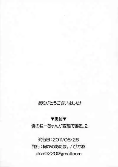 Boku no Nee-chan ga Hentai de Komaru. 2