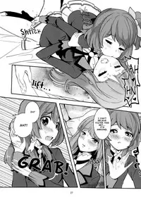 (Geinoujin wa Card ga Inochi! 8) [Ugokuna Yakkyoku (ababari)] Kokoro no Doukasen (Aikatsu!) [English] [Lazy Lily]