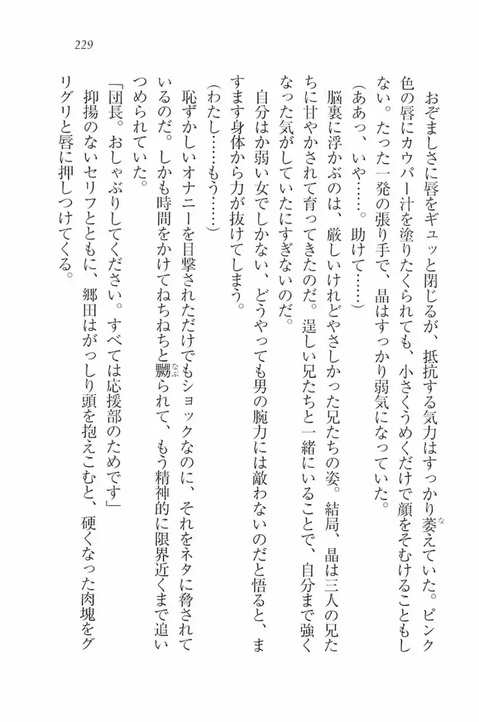 花束 ～三人のキャプテン