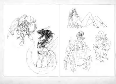 ALICESOFT ORION SCRIBBLES with CROQUIS ULTIMATE EDITION VOL.1 織音計画特別版 ラフ画集