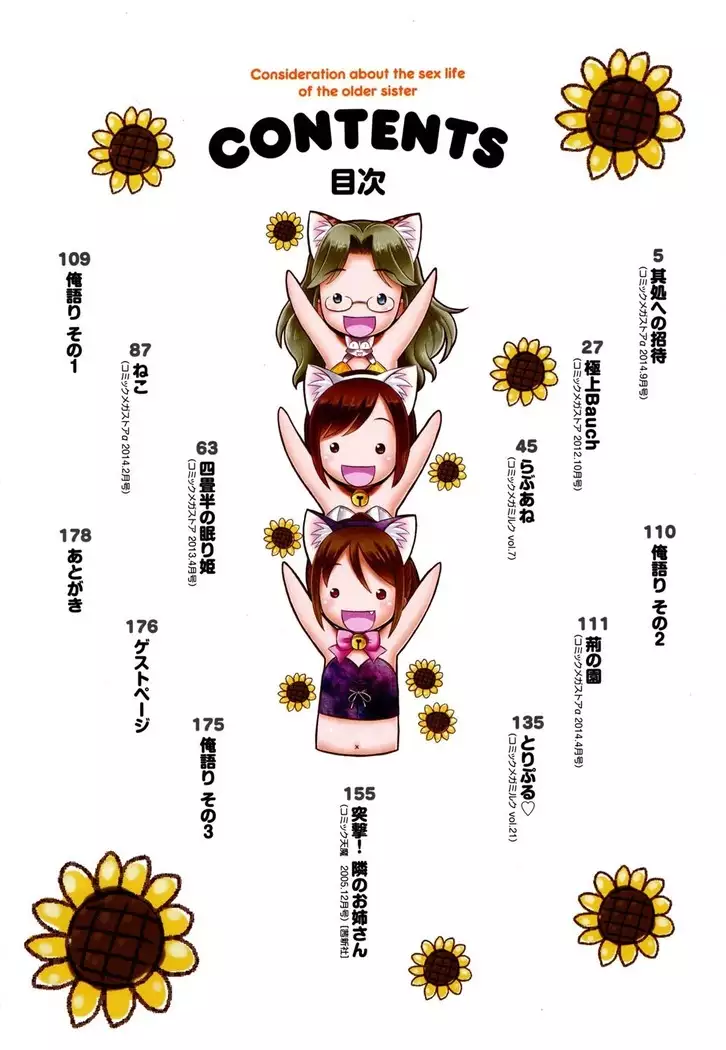 Onee-san no Sei Seikatsu ni Tsuite no Kousatsu