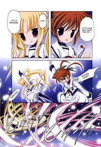 (COMIC1☆7) [STUDIO HUAN (Raidon)] Fate-chan. +Nanoha-chan. ALL FULL COLOR Soushuuhen Shinsouban (Mahou Shoujo Lyrical Nanoha) [English] [desudesu]