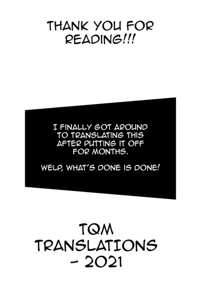 [Fujimaru] Ishi ni Makurashi Nagare ni Kuchisusugu -Sonogo- | You've Laid In Your Bed, Now Make It -Afterstory- [English] [TQM_Translations]