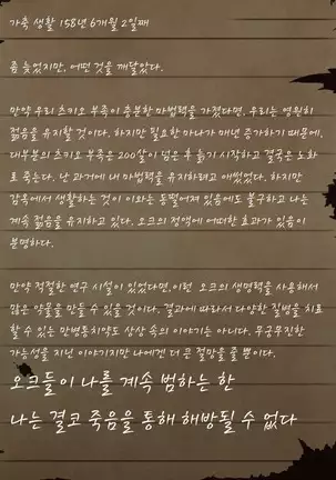 Sage Lavinia's Last Note ~ In the ruin of orc fort ~