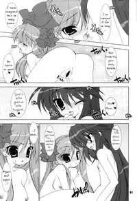 (C74) [Kanmidokoro-Hibiki (Hibiki Seiya)] Hoshi Koi (Lucky Star) [English] [Wings of Yuri] [Incomplete]