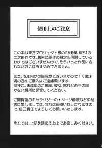 (C84) [Rapid Rabbit (Tomotsuka Haruomi)] Hakutei no Sho (Touhou Project)