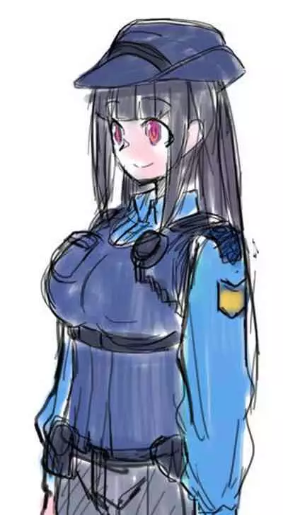 ottorishita tyouhatu kurokami no onna keisatukan ga sekusaroido ni kaizou sareru