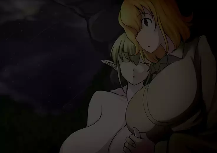 Janguru de sounan shi teta tokoro o bakunyuu kyokon no futanari ni tasuke rareta hanashi