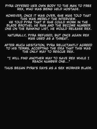 [Eruu] Torawareta Rex o Kaihou suru Jouken to shite Blade Fuuzoku de No.1 Jou o Mezasu Homura | Pyra Aims to become the No. 1 Girl in the Blade Sex Industry as a Condition for Freeing a Captured Rex (Xenoblade Chronicles 2) [English]