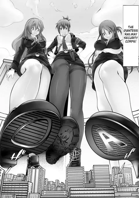 Kyodai Musume Tetsudou Kouantai - Rail Giantess!