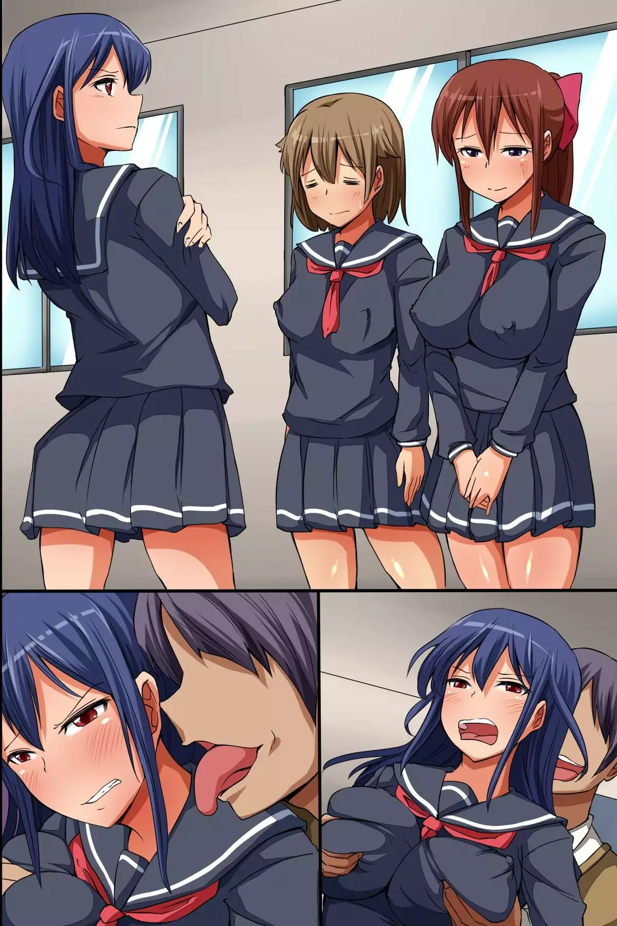 Toumei Ningen ~ Mienai Aitsu ni Yowami wo Nigirare Namahame Nikuyoku Choukyou Sareta Nare no Hate