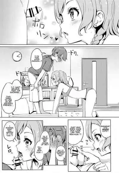 (C96) [Funiai-ice (Funiai Riko)] Aya-chan no Otouto-kun to Runrunrun | Doing Boppin' Things With Aya-chan's Little Brother (BanG Dream!) (English)