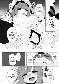 (Kouroumu 10) [Chocolate Synapse (Shika Yuno)] Mukyuutto! Patchouli Sensei (Touhou Project) [English] {Doujins.com}