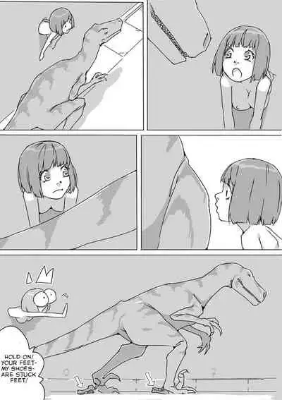 [Akimbo] Untitled Manga (Girl stuck in a hole) [English] [Touhou Tea]