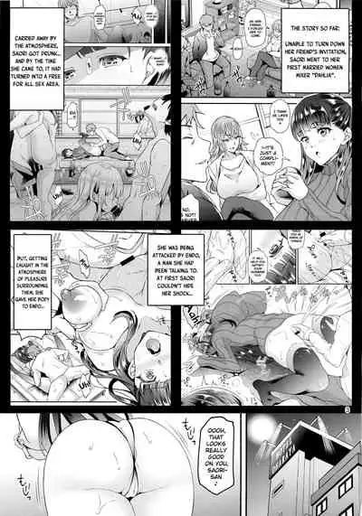 (C96) [Oharaya (Ohara Makoto)] Dahlia ~Free Sex Dekiru Kikonsha Goukon to Nagasareyasui Hitozuma no Hanashi, Sonogo~ | ~A married woman that got easily carried away at a free sex mixer for married women, the after-story~ [English][ChoriScans]