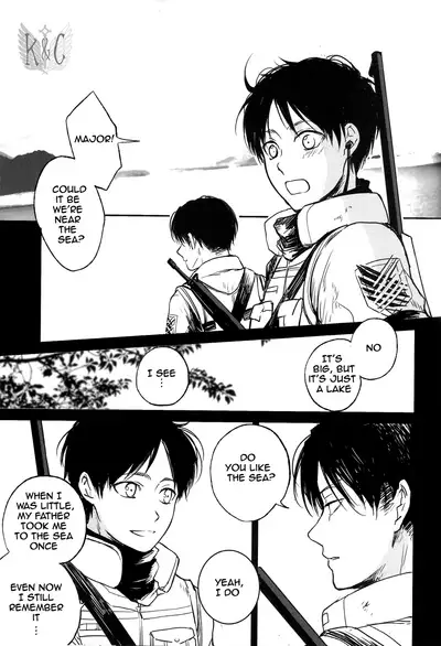 (Dai 5 Kai Hekigai Chousa Haku) [YINGHUA (sinba)] Distances (Shingeki no Kyojin) [English] [Wings of K&C]