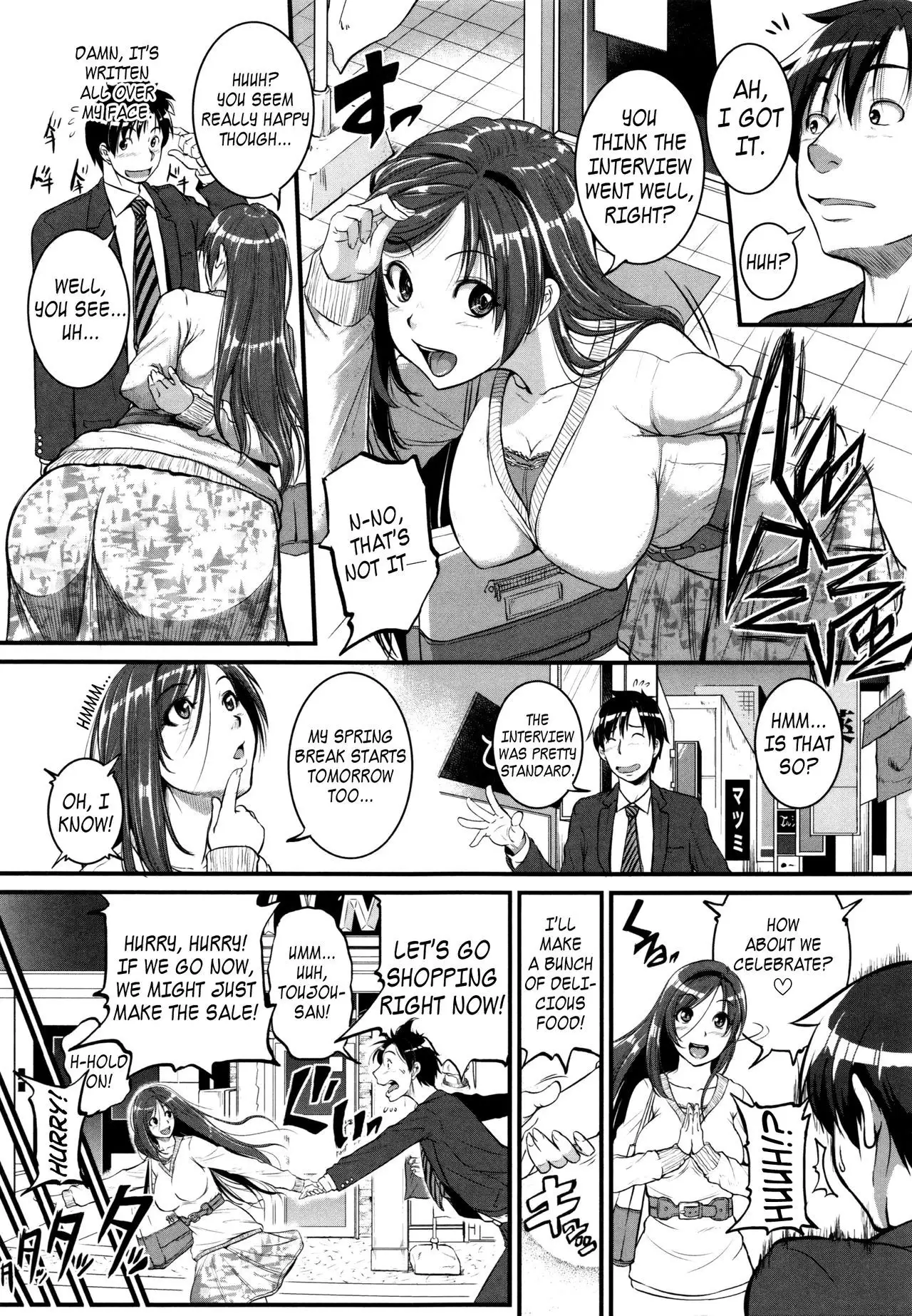 Aibenki Tonari no Dosukebe Onee-san | The Lady Next Door Ch. 1-3 =TLL+LWB=