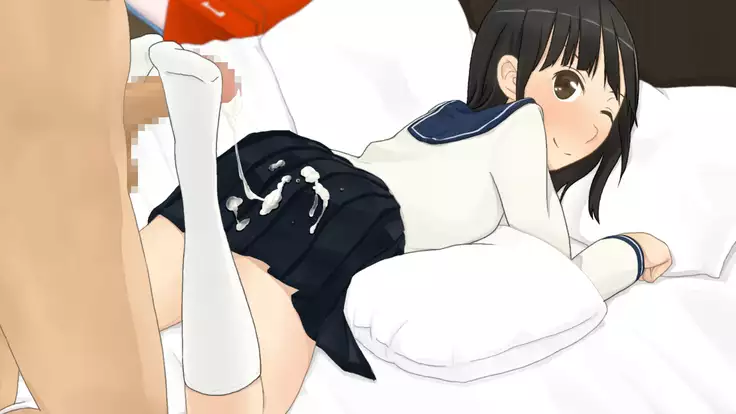 Shoujo Folder: Seifuku Shoujo Footjob