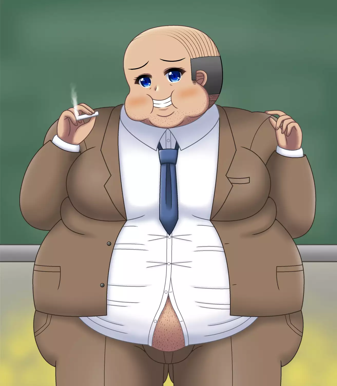 I will love my girlfriend even if she becomes a bald dad | Ore no Kanojo ga Hagedebuoyaji ni Natte mo Aishitai