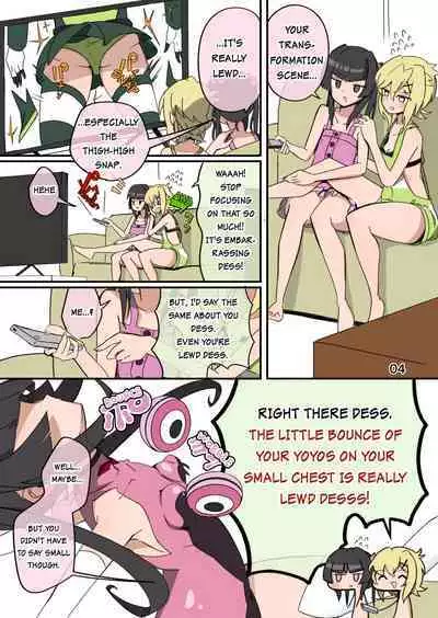 [Chomo BASE2 (Chomokichi2)] Shirabe is conscious of... (Senki Zesshou Symphogear) [English] [[SGMJanus]] [Digital]