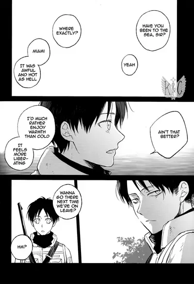 (Dai 5 Kai Hekigai Chousa Haku) [YINGHUA (sinba)] Distances (Shingeki no Kyojin) [English] [Wings of K&C]