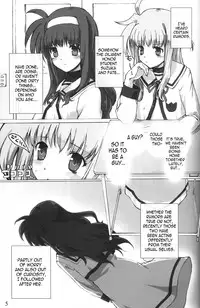 (C73) [Basutei Shower (Katsurai Yoshiaki)] SCHOOL GIRL -Fate Suzuka Arisa Gakuen Choukyou Bon- (Mahou Shoujo Lyrical Nanoha) [English] =LWB=