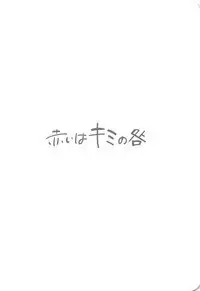 Akai wa Kimi no Toga