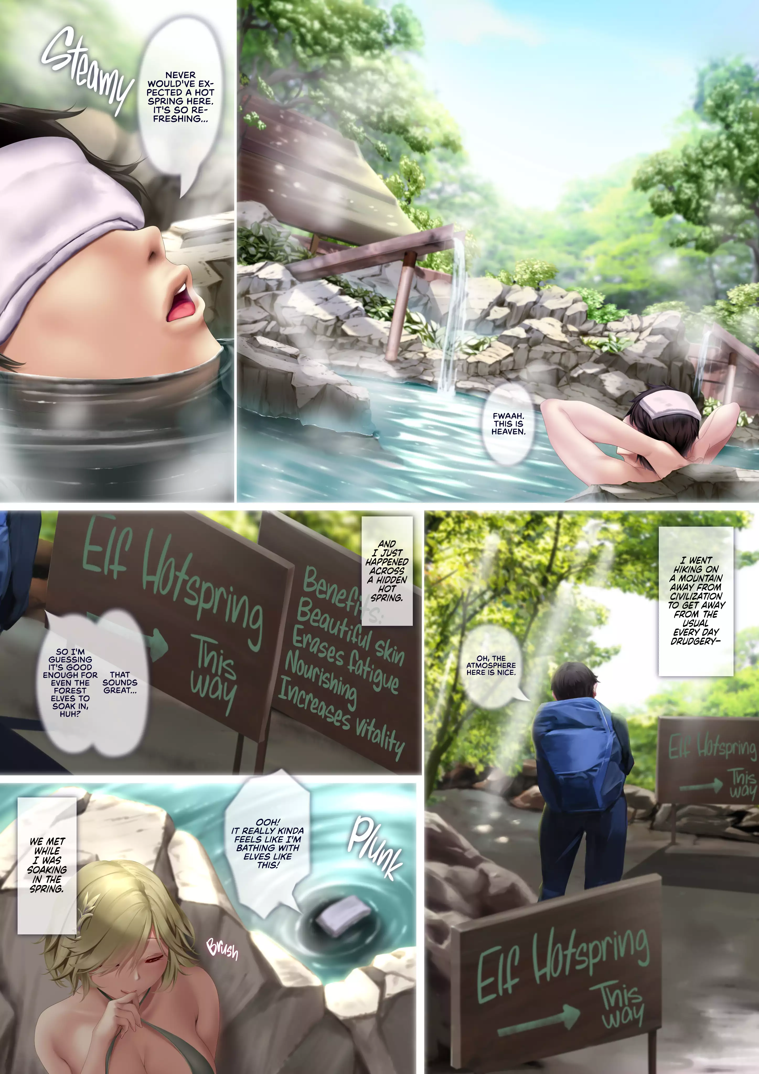 Ero Elf no Yu Naughty Elf Hot Spring