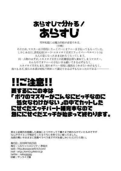 [Shirupet Logic (Nakagawa)] Sensei Dakedo Goui Sae Areba Kankei Nai yo ne (Fate/Grand Order) [Digital]