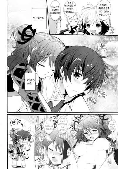 (C78) [Kurimomo (Tsukako)] Cheria-chan no Tottemo Hazukashii Hon Junpaku no Reijou Hen (Tales of Graces) [English]