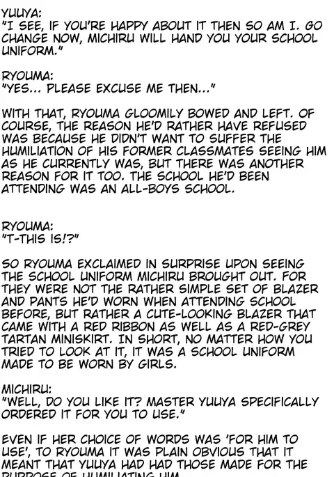 The M-to-F'ed son of a distinguished family - The spoiled rotten brat who was made a maid -