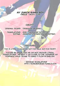 My Junior Bunny Boy