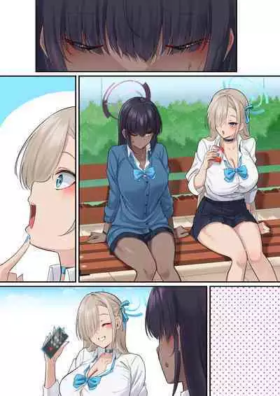 [November. (nanohana)] Ore no Seito no Shirokuro Gal ga Dosukebe Enkou Shiteta Ken (Blue Archive)