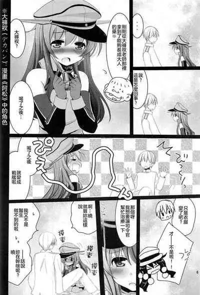 (C91) [Pikopikotei, Usagi Ame (Inoue Mitan, Iyohara Kansuke)] Shireikan! Doushiyou Watashi Senkan ni Nacchatta (Kantai Collection -KanColle-) [Chinese] [星幽漢化組]