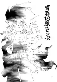 [Kuruguru DNA (Hoshiai Hilo)] Seishun 18 Kin Kippu (Digimon Frontier)