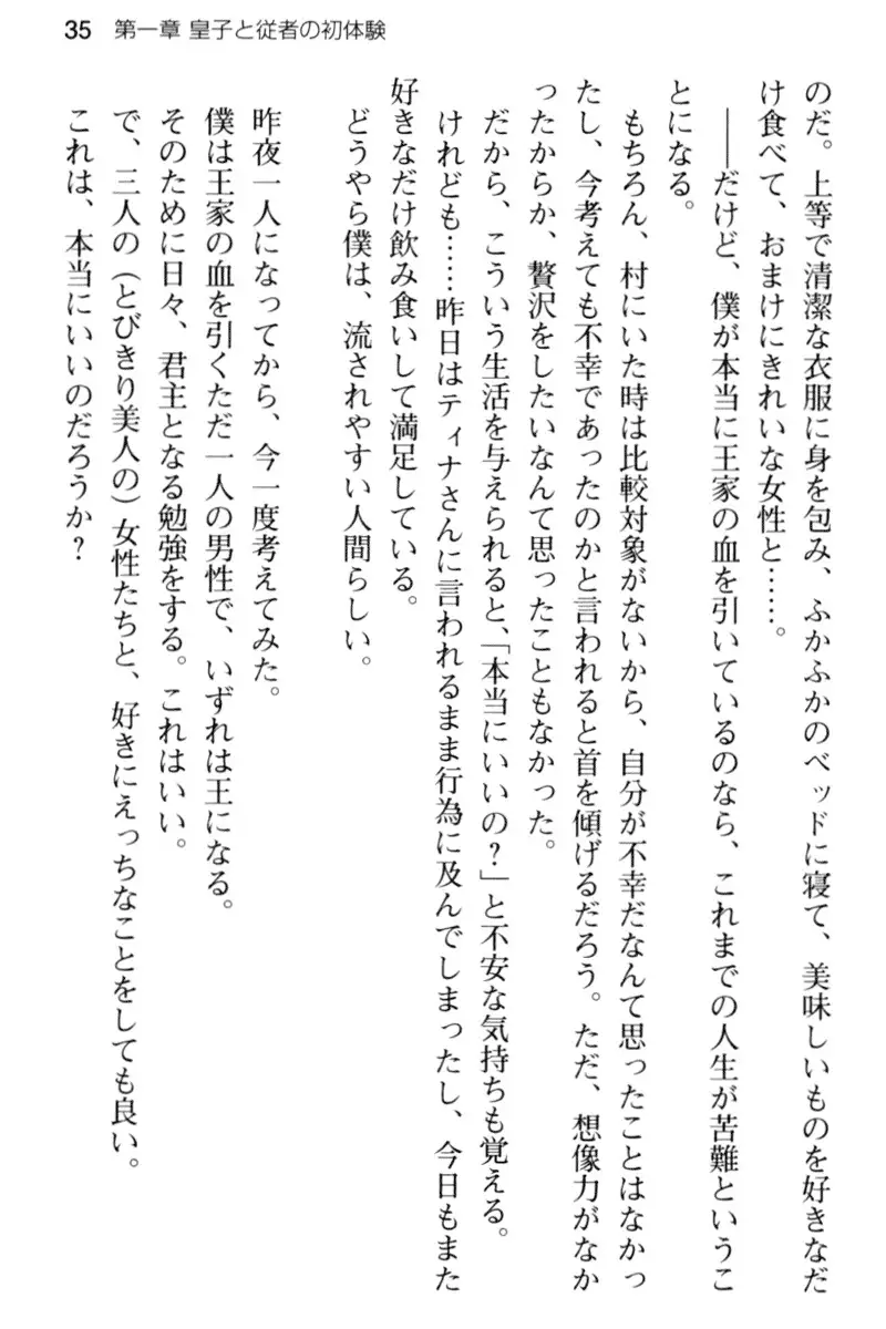 王宮メイドとハーレム計画