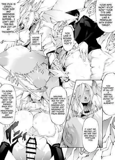 [Yakiniku Tabetei (Pobotto)] Kyokon Tensei -Seiki Shijou Shugi na Isekai ni Tensei shita no de Bakunyuu Bijo to Hame Makuri- [English]