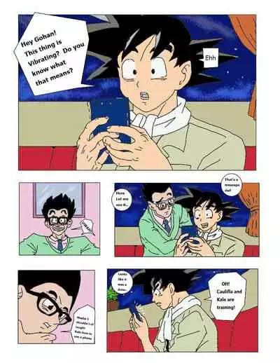 Training day! Kale and Caulifla's bedroom adventure!