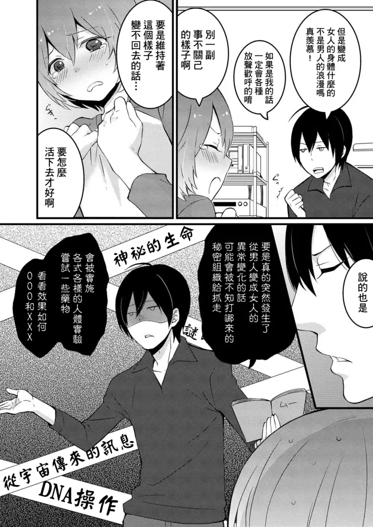 Totsuzen Onnanoko ni Natta node, Ore no Oppai Monde mimasen ka? 1