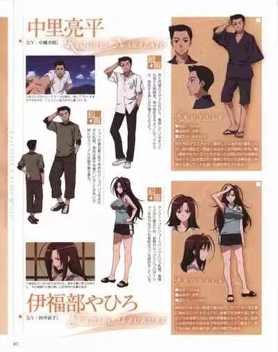 Yosuga no Sora OFFICIAL CHARACTER BOOK